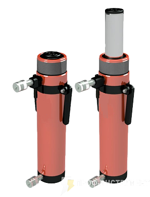 Домкрат универсальный гидравлический двойного действия ДУ20Г150