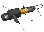 Пневматическая машинка для заточки электродов TECNA SRM-XL