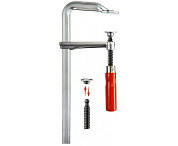 Фирменная цельнометаллическая струбцина GZ Bessey с деревянной рукояткой BE-GZ125