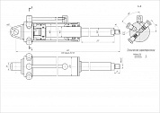 Гидроцилиндр ЦГ-60.40х240.23