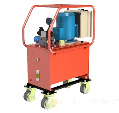 Насосная станция с электроприводом с электромагнитным распределителем НЭЭ-3,0И60Т1