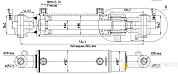 Гидроцилиндр МС80/40х200-3(4).44А