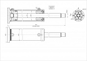 Гидроцилиндр ЦГ-200.90х1800.66