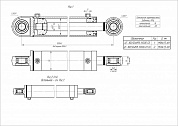 Гидроцилиндр ЦГ-100.50х895.11