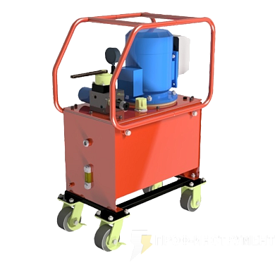 Насосная станция с электроприводом с ручным распределителем НЭР-3,0И20Т1