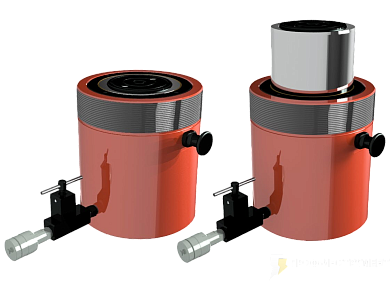 Домкрат универсальный гидравлический одностороннего действия ДУ150П150
