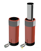 Домкрат универсальный гидравлический одностороннего действия ДУ20П50